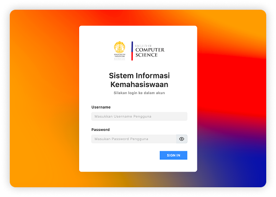 Sistem Informasi Kemahasiswaan